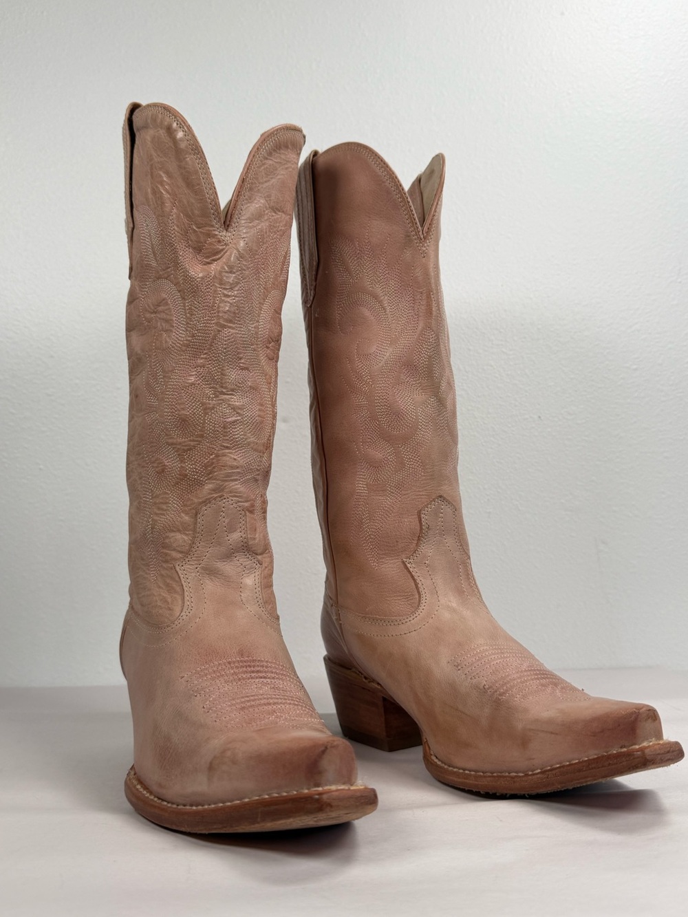 Freebird By Steven Woodland Women’s Western Boots Size 8 B Blush Tan Cowgirl